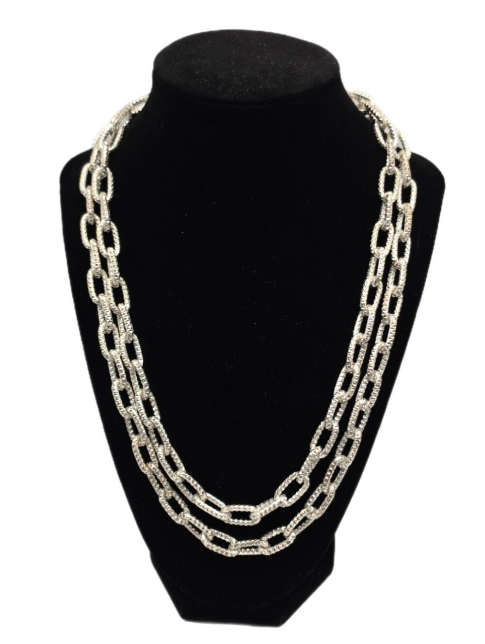 Alfani Silver Toned Lightweight Chain Necklace - 42"